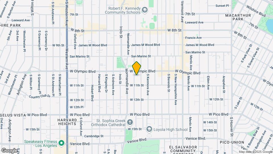 1024-1026 S Mariposa Ave Mapa y Detalles de la Ubicación
