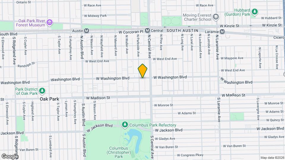 5629 W Washington Blvd, Unit 110 Map and Location Details