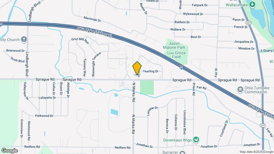 512 Sprague Rd Map and Location Details