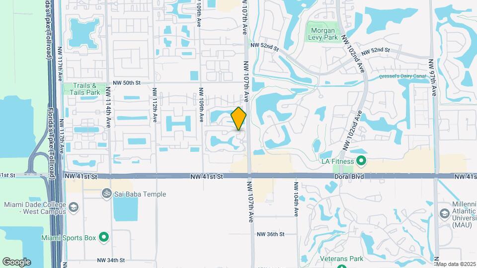 4560 NW 107th Ave Map and Location Details