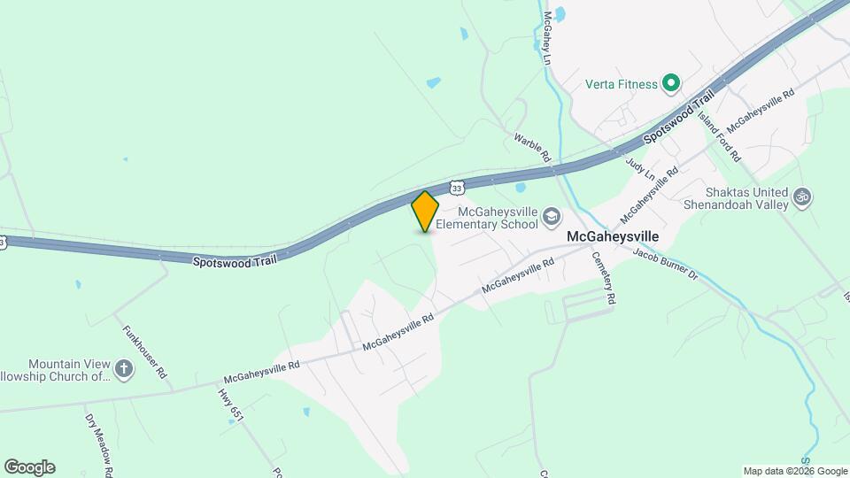 109 S Peak Dr Map and Location Details