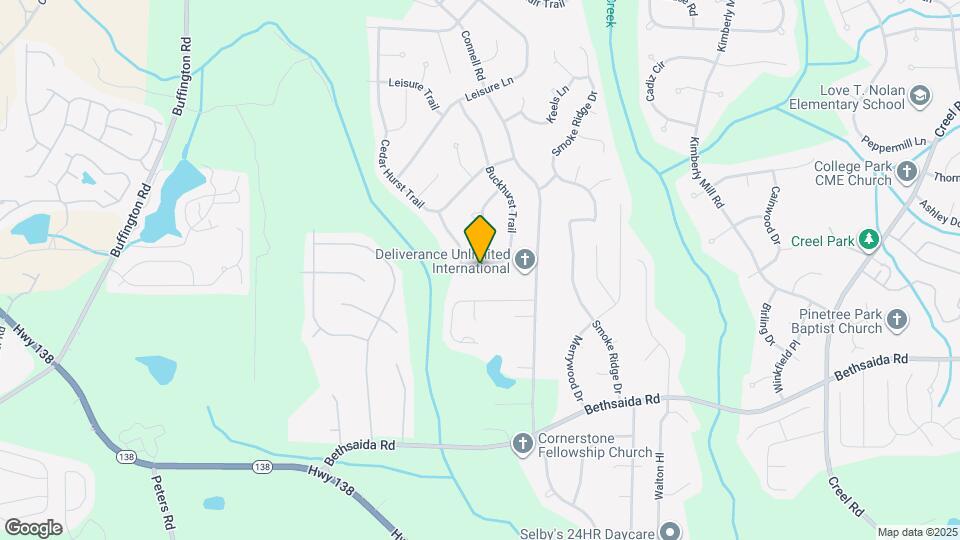 6745 Buckhurst Trail Map and Location Details