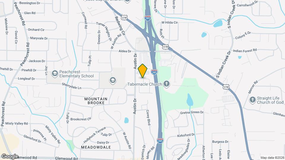 4102 Dahlgreen Way Map and Location Details