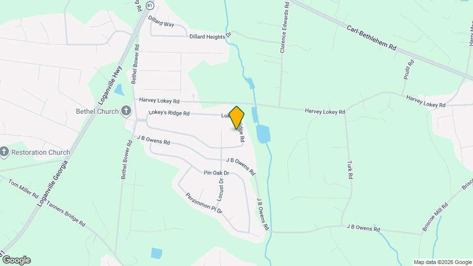 364 Lokey's Ridge Rd Mapa y Detalles de la Ubicación