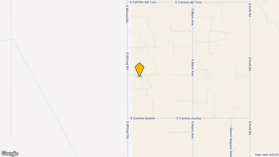 17447 S Wilmot Rd Map and Location Details