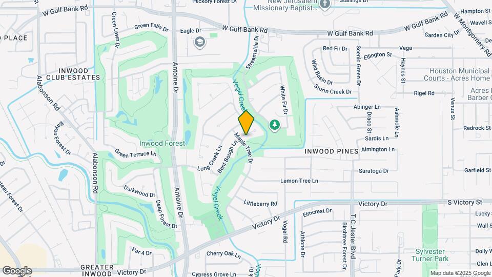 5423 Bent Bough Ln Map and Location Details