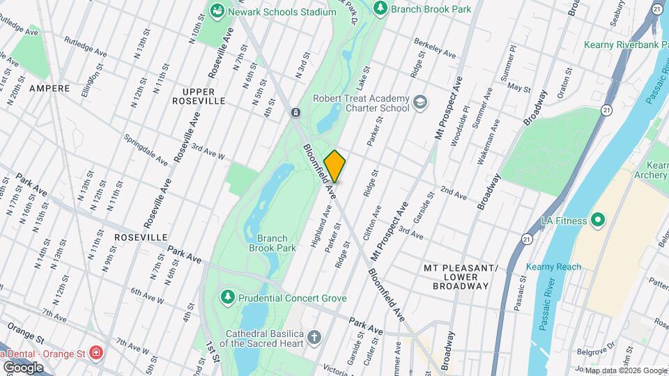 229 Bloomfield Ave Mapa y Detalles de la Ubicación