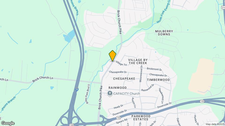 3439 Brick Church Pike Map and Location Details