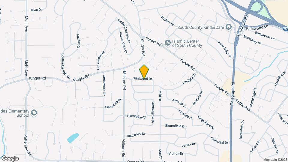 2830 Flintwood Dr Map and Location Details