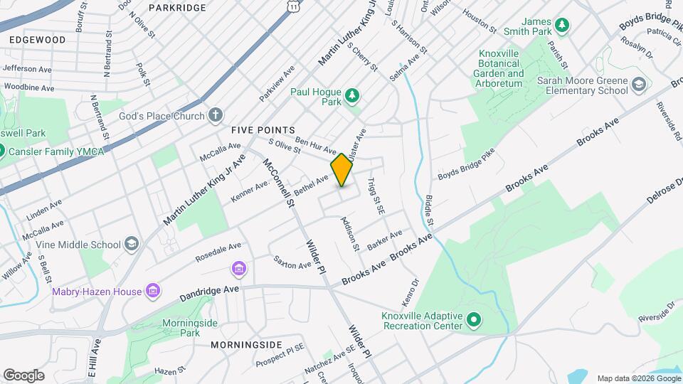 2400 Center Ave SE Map and Location Details