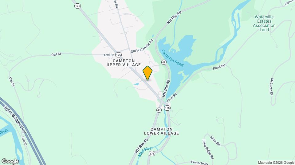 1322 New Hampshire Rte 175 Map and Location Details