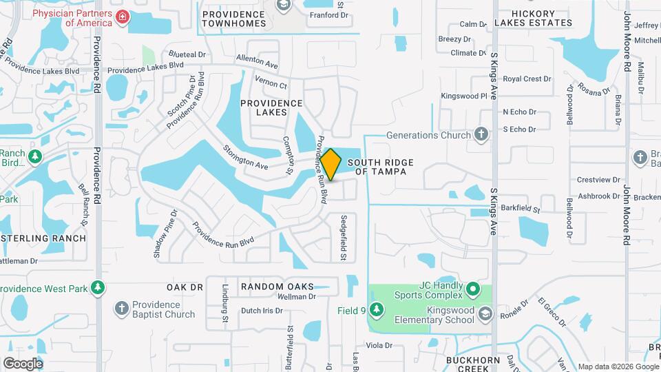 1305 Lakehurst Way Map and Location Details