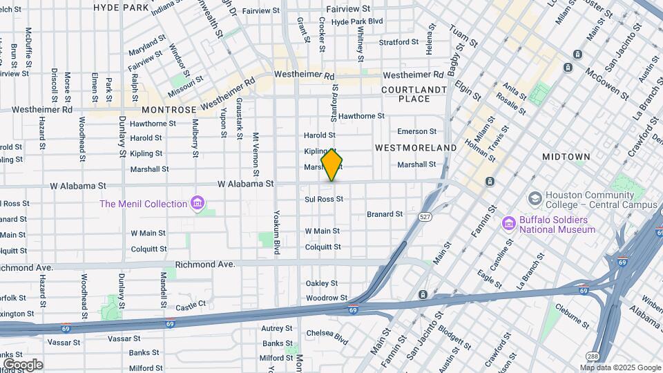 3808 Stanford St Map and Location Details
