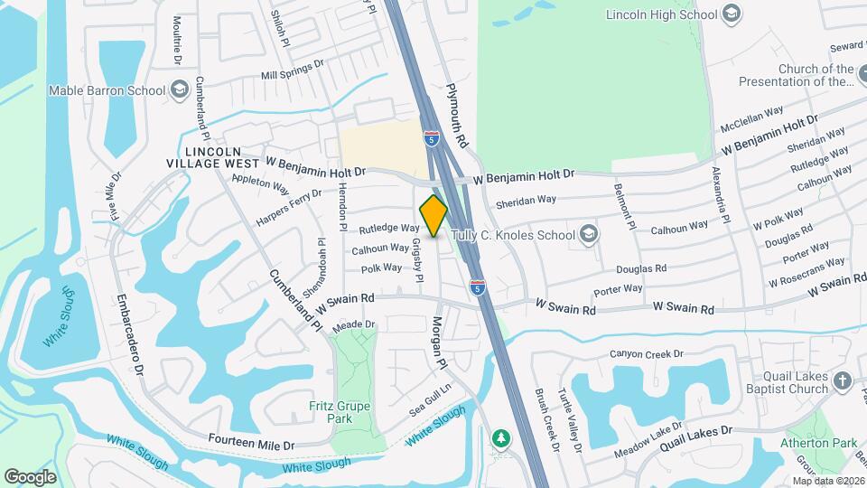 6353 Morgan Pl Map and Location Details