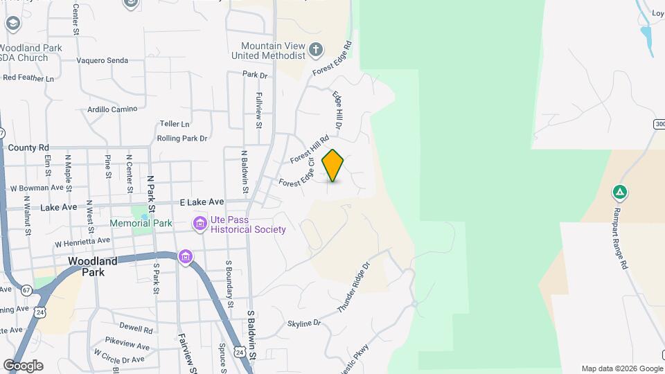 407 Mountain View Pl Map and Location Details