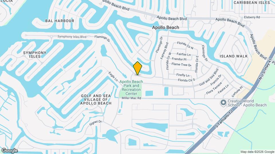 660 Flamingo Dr Map and Location Details