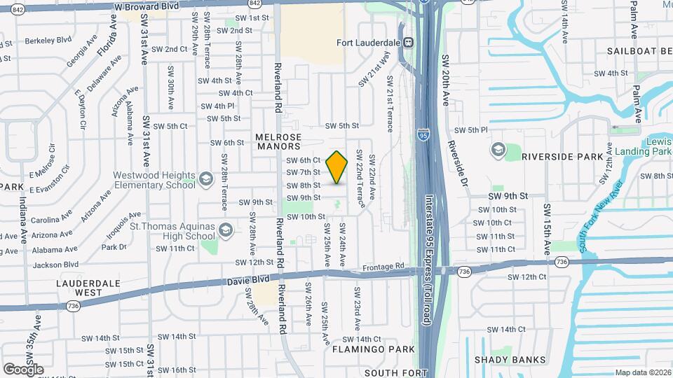 2464 SW 8th St Map and Location Details