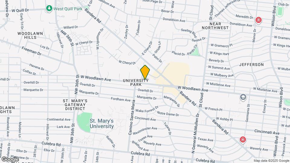 3251 W Woodlawn Ave Map and Location Details