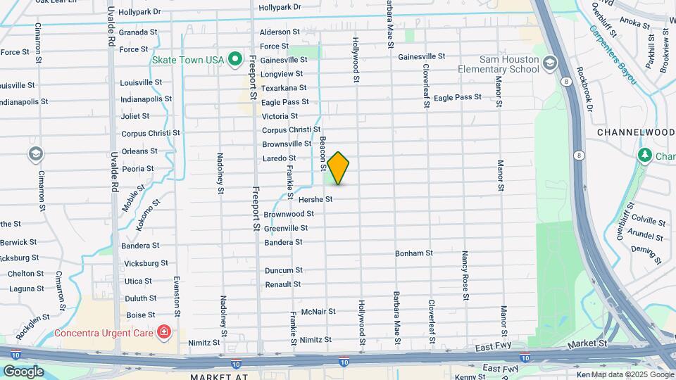 14122 Waxahachie St Map and Location Details