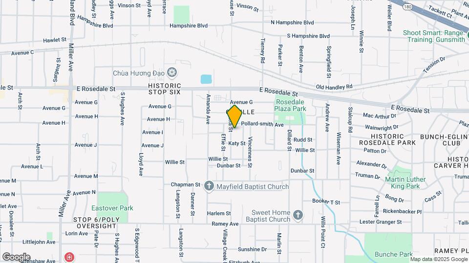 1709 Etta St Map and Location Details