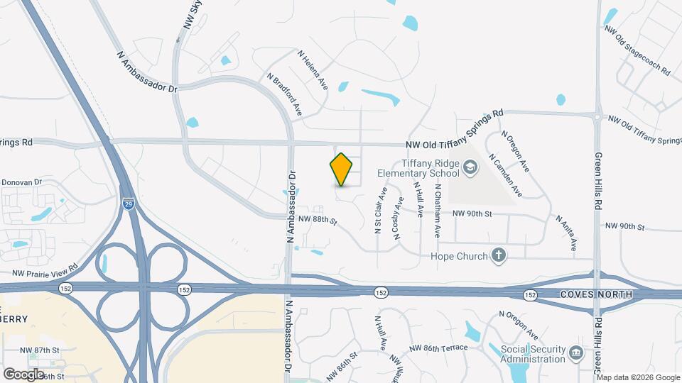 5943 NW 90th Terrace Map and Location Details