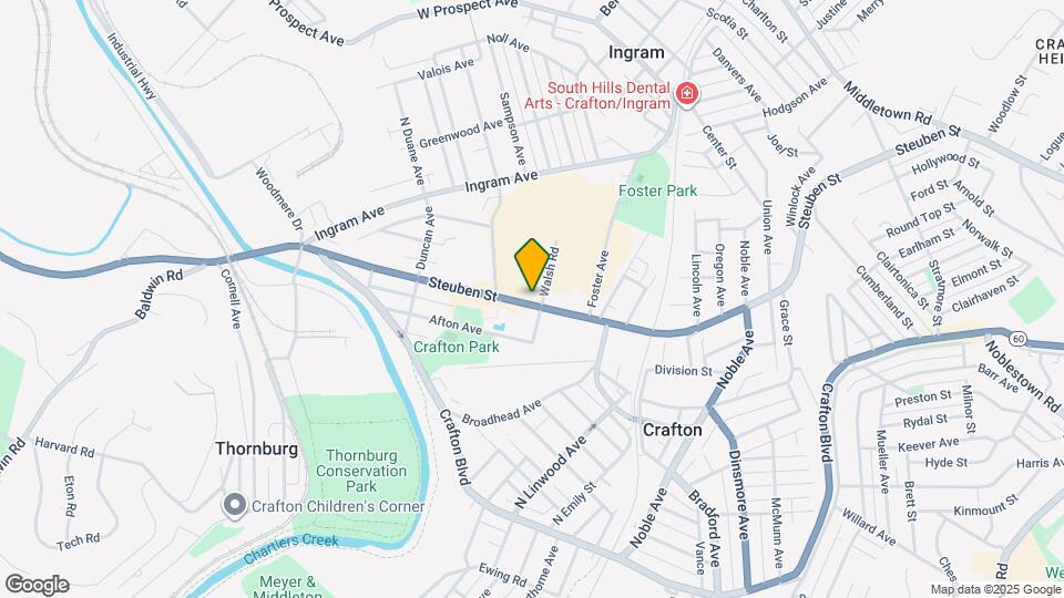 104 W Steuben St Map and Location Details