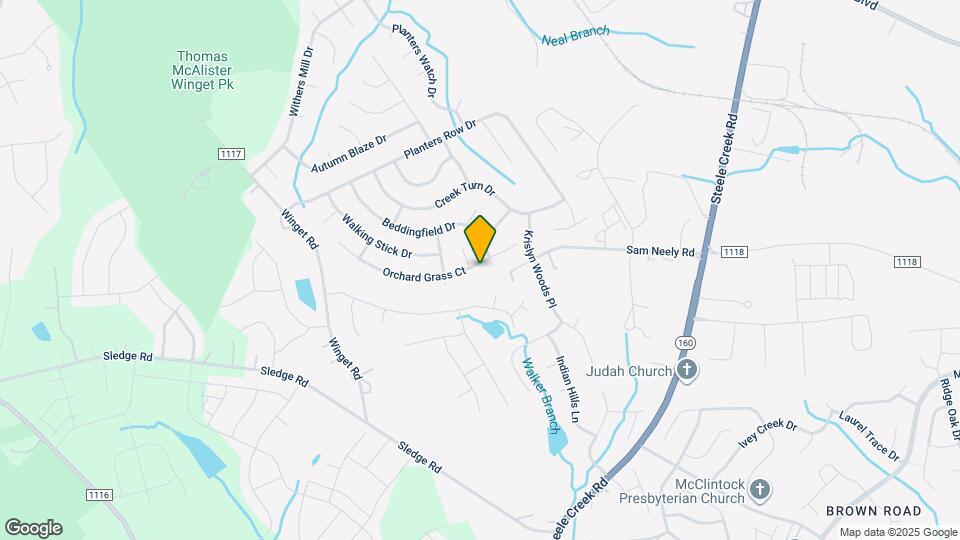 10234 Orchard Grass Ct Map and Location Details