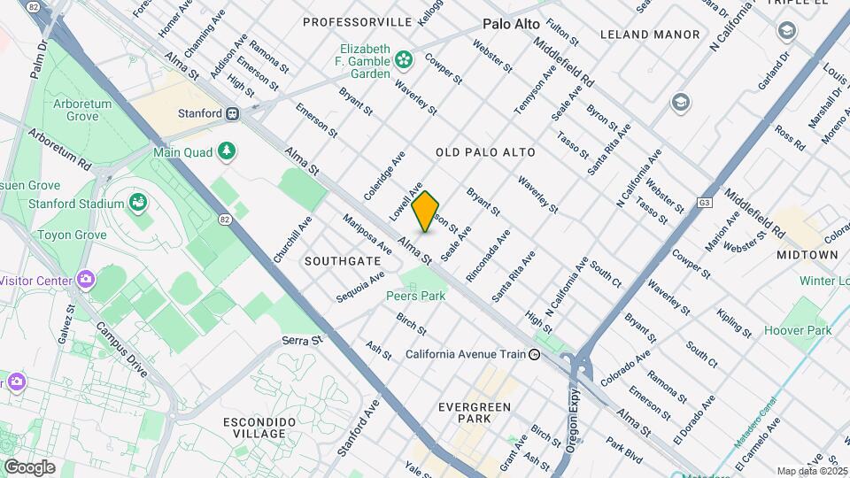 140 Tennyson Ave Map and Location Details