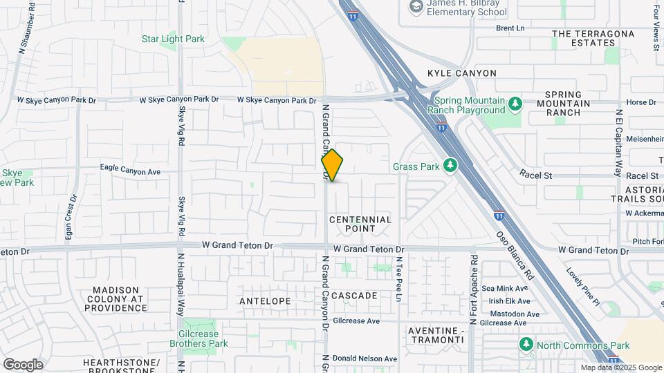 9553 Parker Springs Ct Map and Location Details