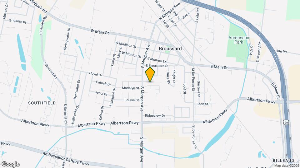 111 Village Square Dr Map and Location Details