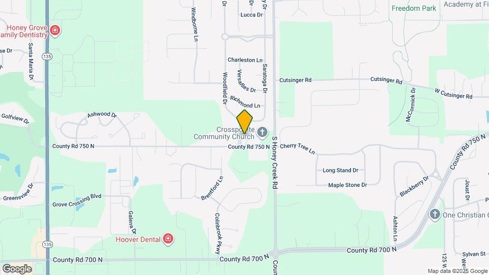 2135 Woodfield Dr Map and Location Details