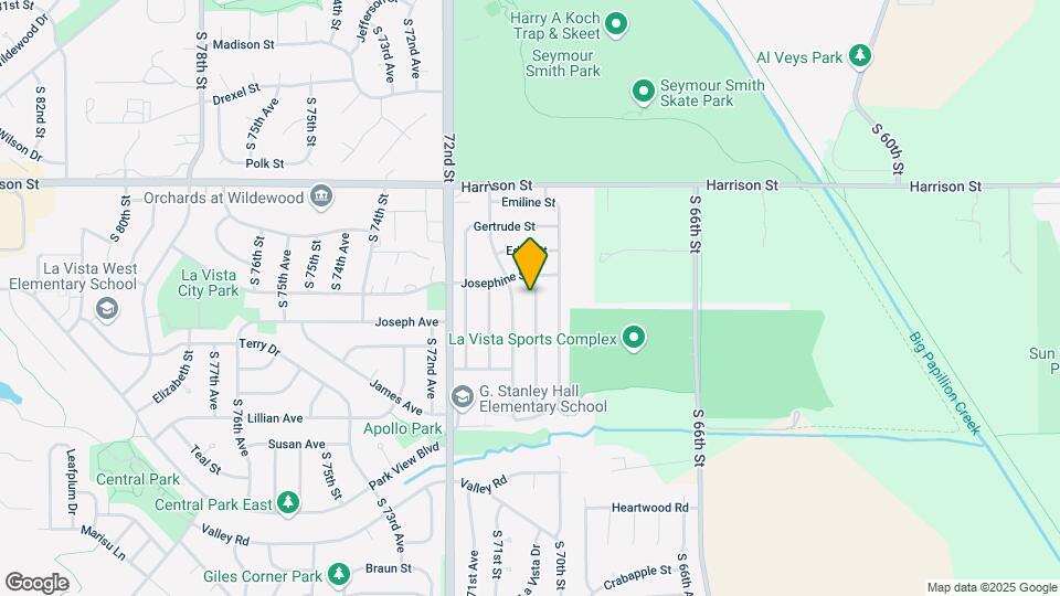 7310 S 70th St Map and Location Details