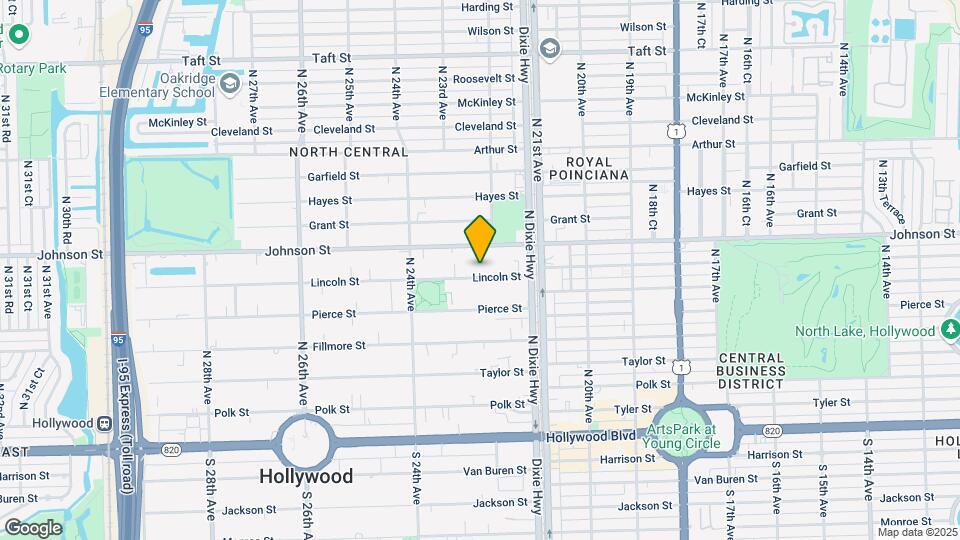 2211 Lincoln St Map and Location Details