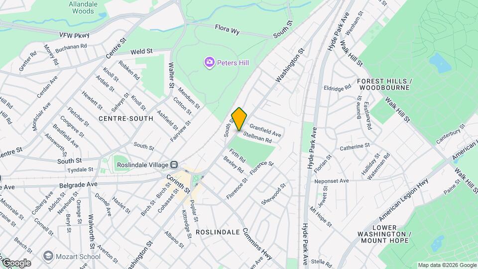 4110 Washington St, Unit 1 Mapa y Detalles de la Ubicación