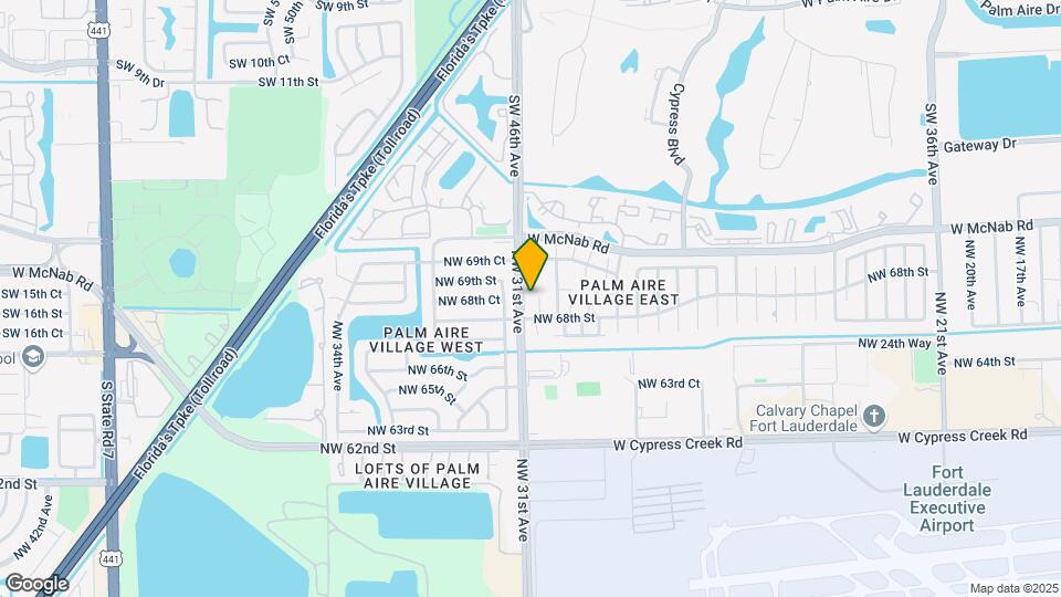 3031 NW 68th St Map and Location Details