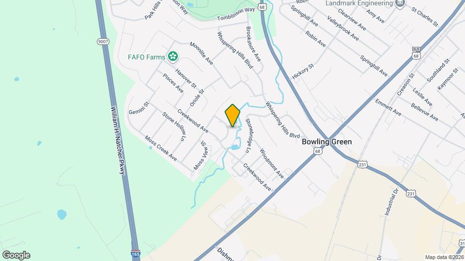 258 Spring Creek Ave Map and Location Details