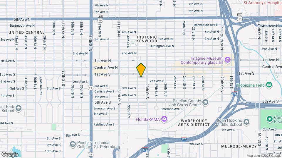 2845 2nd Ave S Map and Location Details