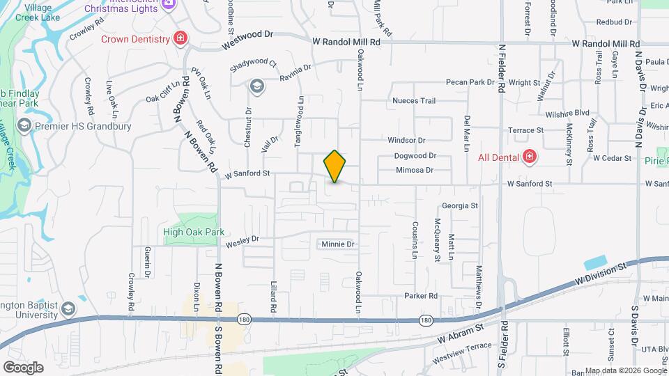 2016 W Sanford St Map and Location Details