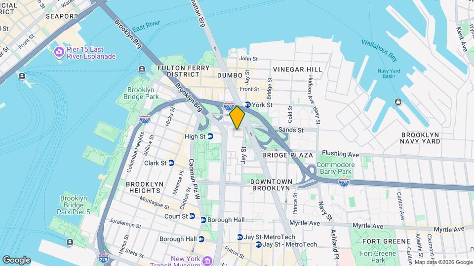 175 Pearl St Map and Location Details