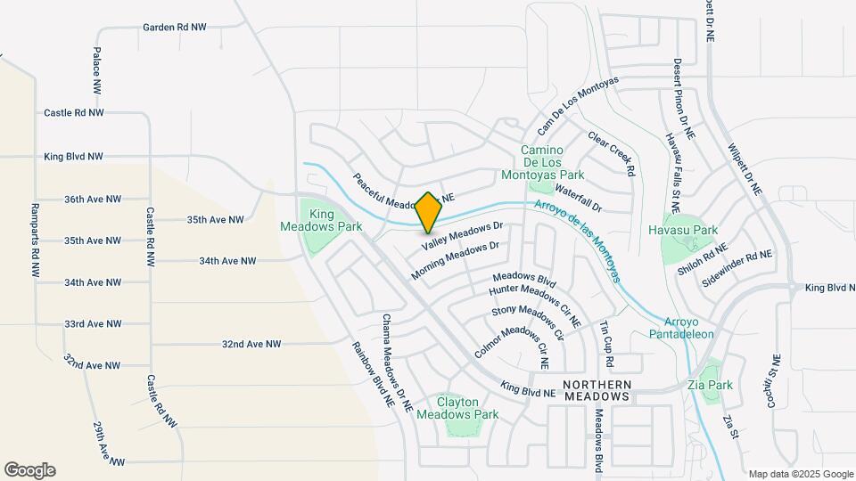 633 Valley Meadows Dr Map and Location Details