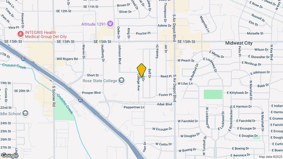 909 Stansell Dr Map and Location Details