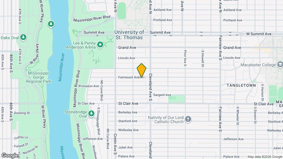 2090 Fairmount Ave Map and Location Details
