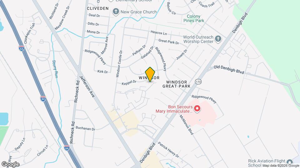 1372 Granada Ct Map and Location Details