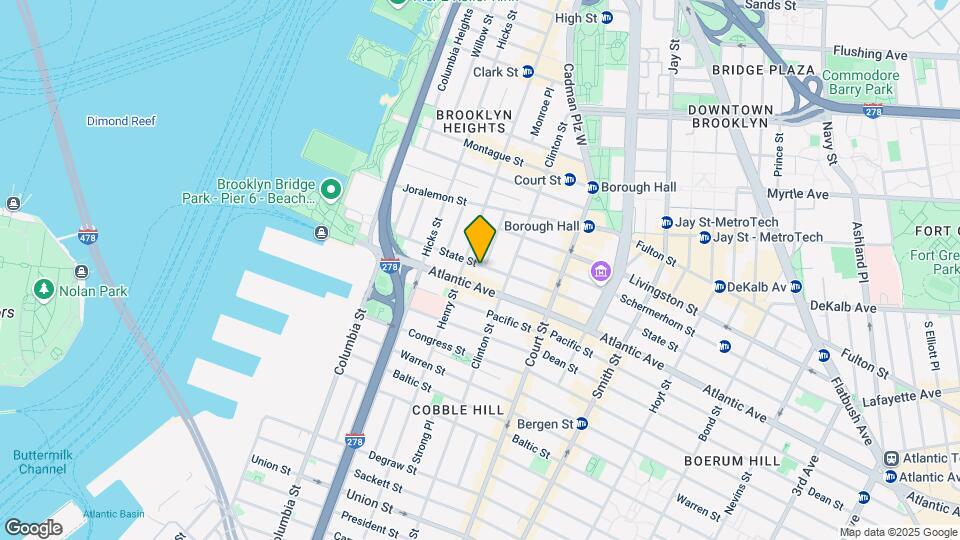 124 State St Mapa y Detalles de la Ubicación