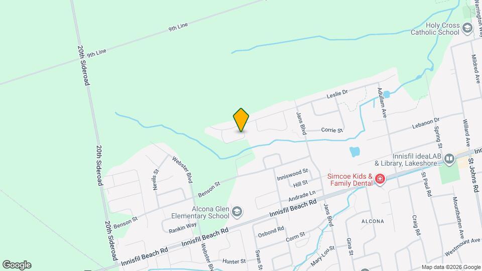 2284 Whitewood Cres Map and Location Details