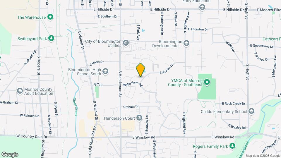 2120 S Azalea Ln Map and Location Details