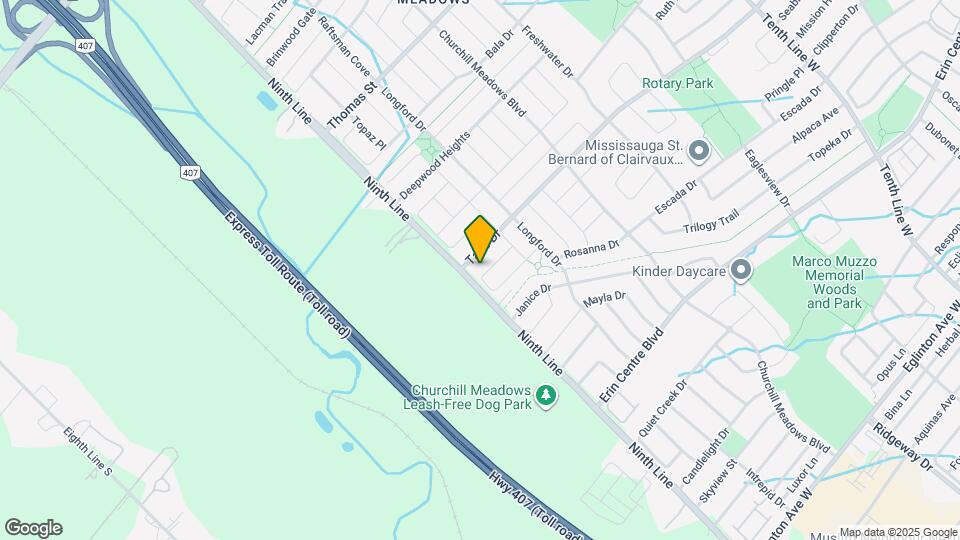 3899 Arvona Pl Map and Location Details