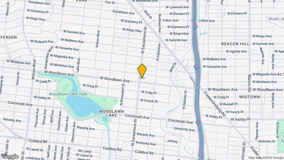 1647 W Woodlawn Ave-Unit -UNIT # 3 Map and Location Details