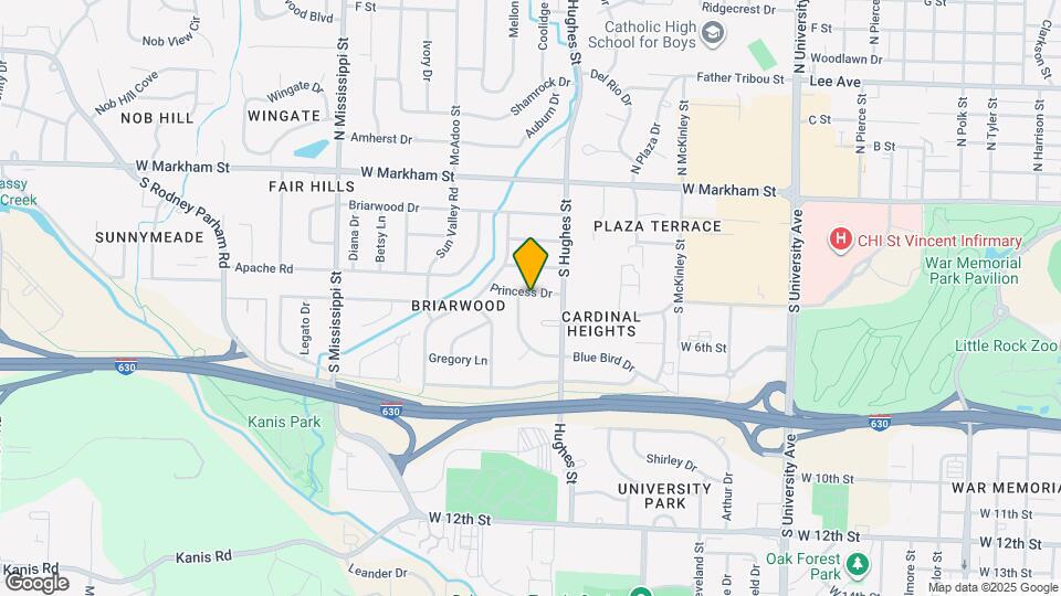 6901 Princess Dr Map and Location Details