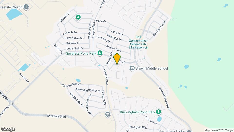 3061 Stratford Wy Map and Location Details